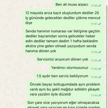 Defalarca Aramama Rağmen Koltuk Çökme Sorunum Çözülmedi, İlgisizlik Mağdur Ediyor