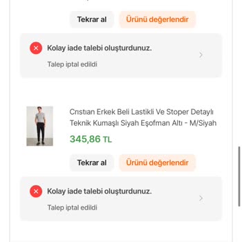 Hepsiburada'da İade Sürecinde Uzun Gecikme Ve Bilgi Eksikliği