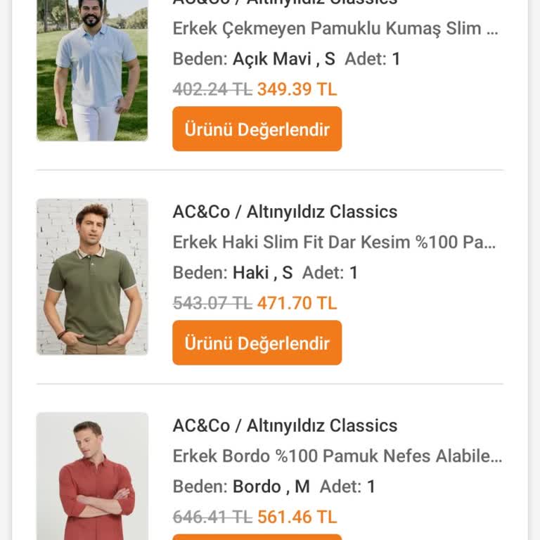 Altınyıldız Classics Teslim Edildi Görünen Kargom Ortada Yok, Müşteri Hizmetlerine Ulaşamıyorum