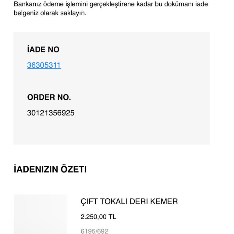 Mein Massimo Dutti Paket kam nie an, Rücksendung ohne Zustellversuch