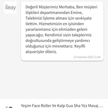 Trendyoldan Alınan Eksik Gua Sha Taşı Üç Aydır Gönderilmiyor