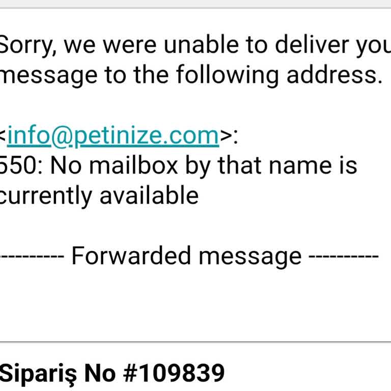 Petinize.com'dan Sipariş Onayı Ve Ürün Teslimatı Sorunu
