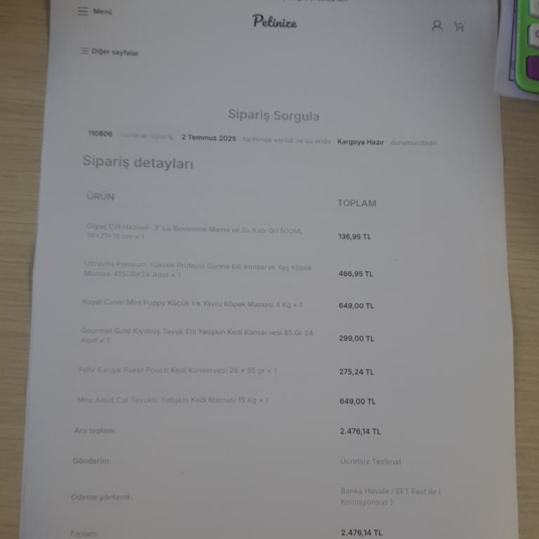 Siparişim Teslim Edilmedi, İletişime Geçilemiyor