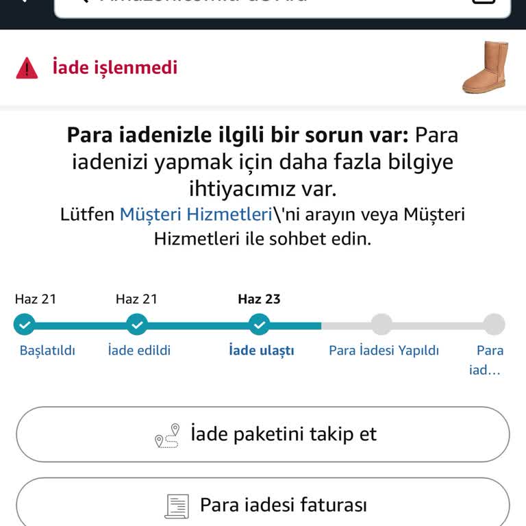 Amazon İade Sürecinde Yasal Süre Aşıldı Müşteri Mağdur Edildi