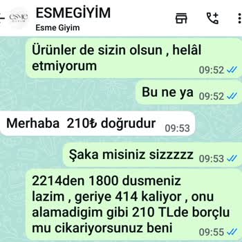 Yanlış Beden Gönderimi Ve Haksız Ücretlendirme Mağduriyeti