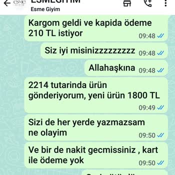 Yanlış Beden Gönderimi Ve Haksız Ücretlendirme Mağduriyeti
