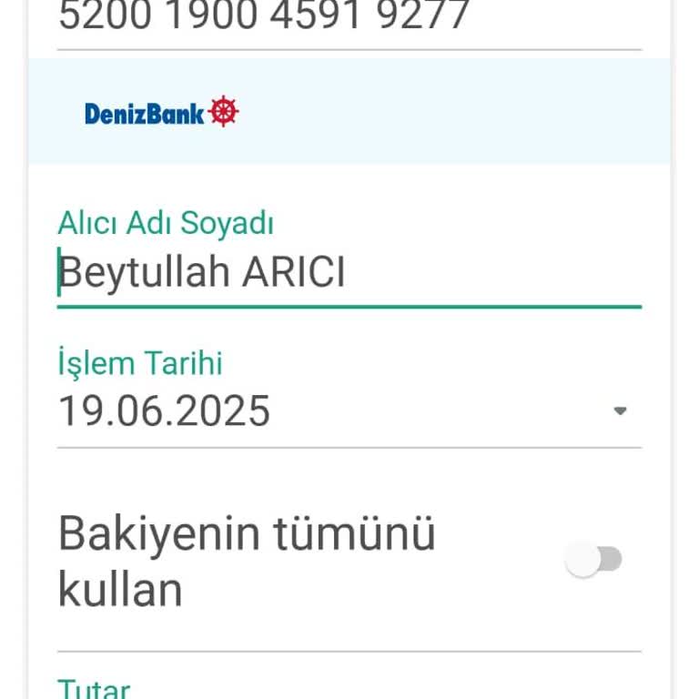 Kredi Kartı Yenileme Sonrası Yanlış Hesaba EFT Ve İade Sorunu