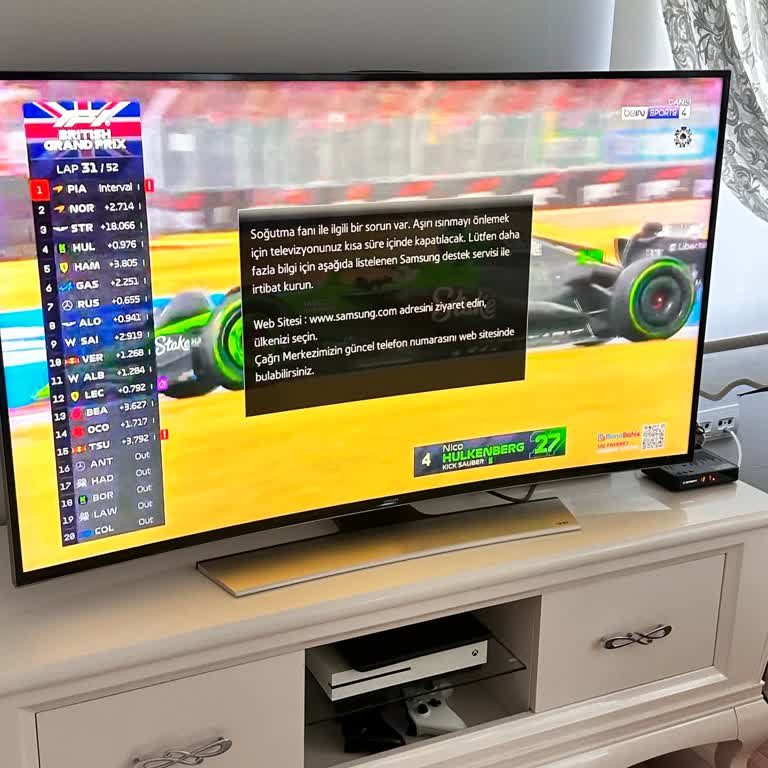 Samsun 55 İnch Curved TV Sürekli Kapanıyor Teknik Servis Çözüm Sunmuyor