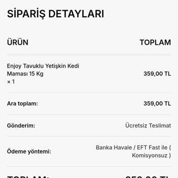 Sipariş Verildi, Ürün Gönderilmedi Ve İletişim Kurulamıyor