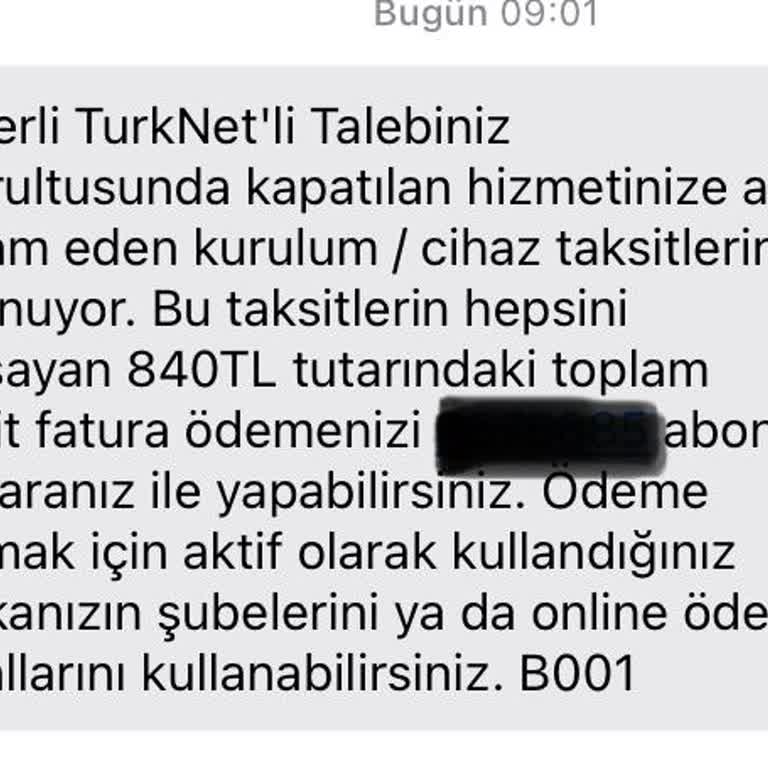 TurkNet Kurulum Sorunu ve Haksız Ücret Talebi Nedeniyle Yaşanan Mağduriyet