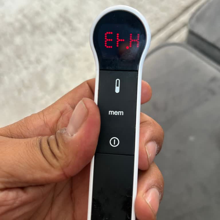 Temassız Ateş Ölçer Hata Kodu Veriyor Müşteri Hizmetleri Çözüm Sunmuyor