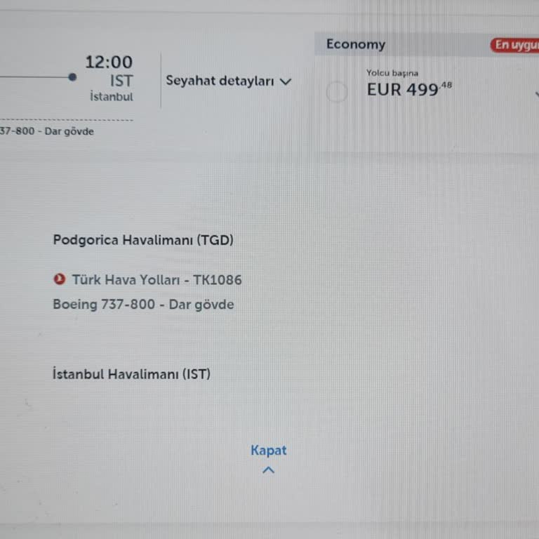 Aynı Uçuşta Türk Yolculara Yüksek Fiyat Uygulaması Şikayeti