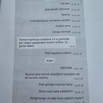 Sipariş İptaline Rağmen Kusurlu Ürün Gönderimi Ve Firma Yetkilisinin Hakareti