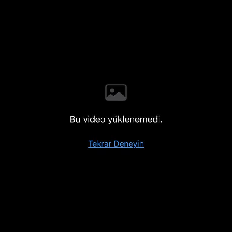Uygulama Yedeklemesine Rağmen Videolar Açılmıyor Ve Destek Alınamıyor