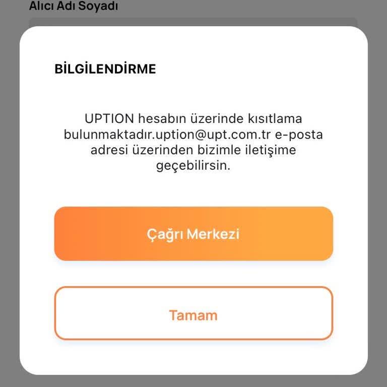 Bloke Edilen Hesabımdaki Paramın İadesini Ve Hesabımın Kapatılmasını Talep Ediyorum