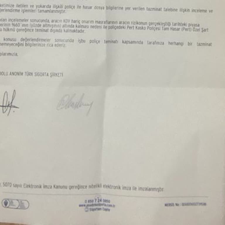 Pert Kasko Sürecinde Hasar Ödemesi Ve İletişim Sorunları