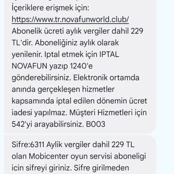 İzinsiz Aboneliklerle Faturam Katlandı, Mağduriyetim Giderilsin!
