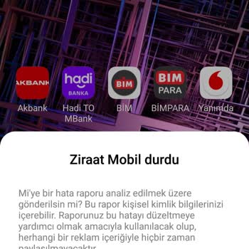 Ziraat Bankası Mobil Uygulama Güncellemesi Sonrası Sürekli Hata Ve Destek Eksikliği