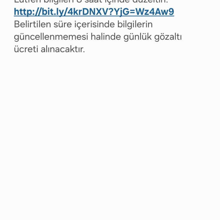 PTT Adına Gelen SMS