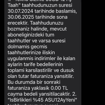 Taahhüt Bitimine Yakın Cayma Bedeli Yansıtılması Ve Sorunun Çözülememesi