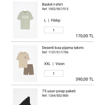 Eksik Gönderilen Pijama Takımı Nedeniyle Mağduriyet