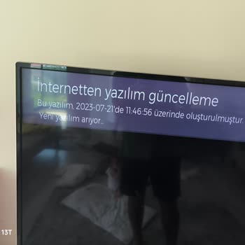 Vestel TV Yazılım Güncellemesi Sorunu Ve Servis Ücreti Mağduriyeti
