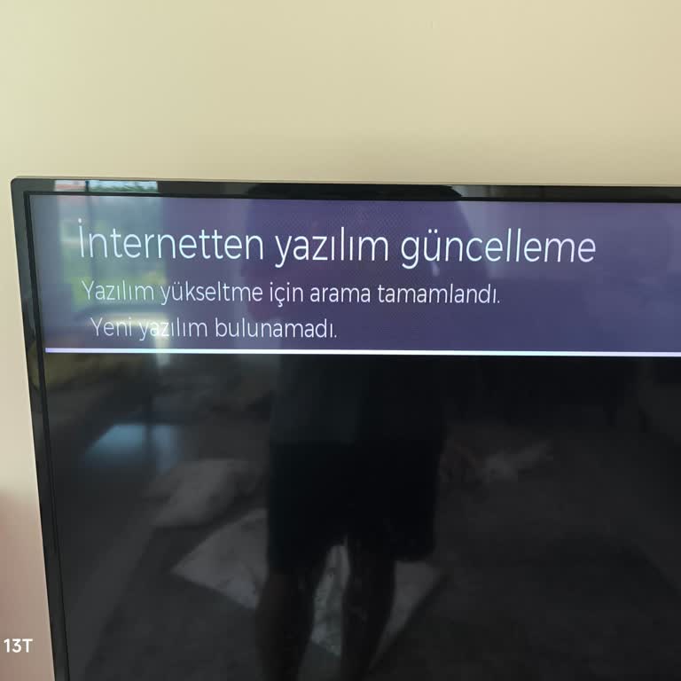 Vestel TV Yazılım Güncellemesi Sorunu Ve Servis Ücreti Mağduriyeti