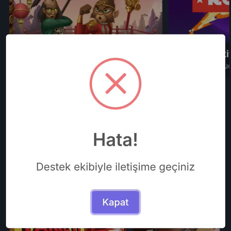Para Yatırdım Oyun Açılmıyor Destek Alamıyorum