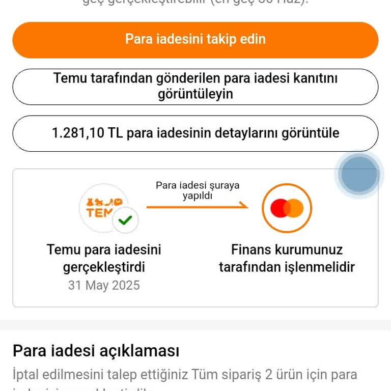 1.5 Aydır Yapılmayan Para İadesi Ve Muhatap Eksikliği