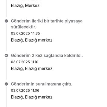 Kargom Dağıtıma Çıkmadan İade Edildi, Bilgilendirilmedim