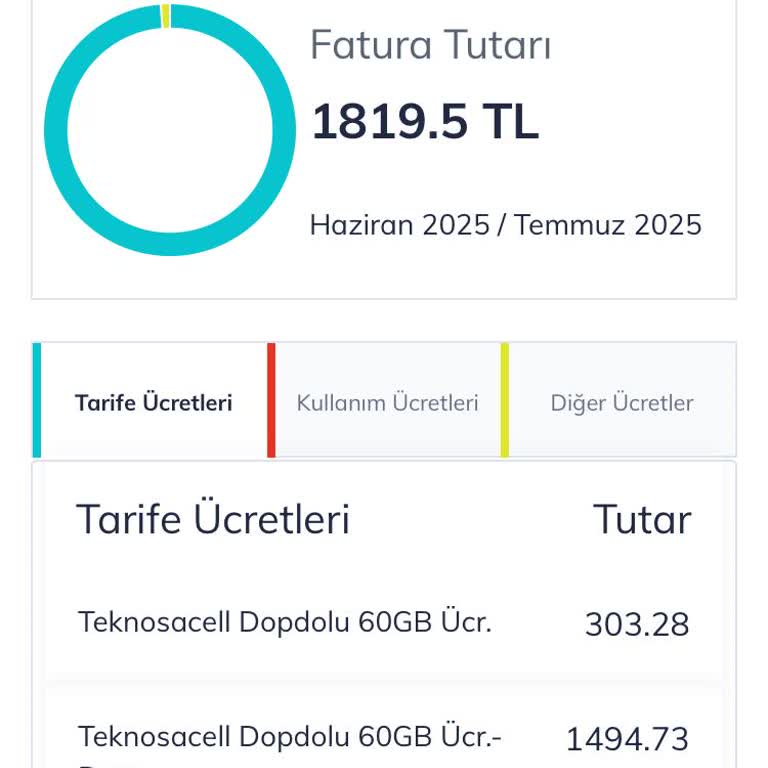 TeknosaCell Faturamda Haksız Ekstra Ücret Ve Müşteri Hizmetlerine Ulaşamama Sorunu