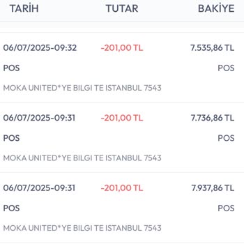 Ödeme Sorunu Ve Destek Ekibine Ulaşılamaması