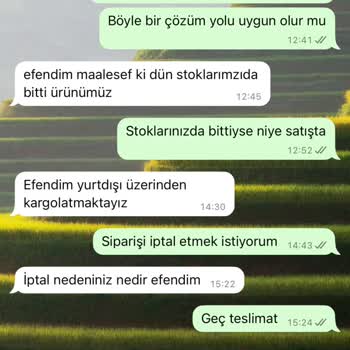 Stokta Olmayan Ürün Satışı Ve Yetersiz İade Süreci