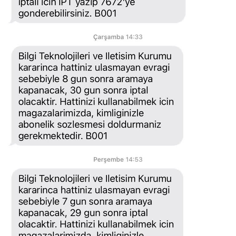 Türk Telekom Hattım Evrak Nedeniyle Kapanma Tehlikesinde, Mağduriyetim Giderilmiyor