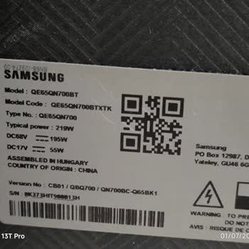 Samsung TV'de 2,5 Yılda Panel Arızası ve Yüksek Tamir Ücreti Hayal Kırıklığı Yarattı