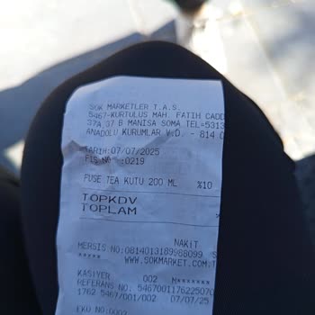 Mağazada Eksik Ve Okunaksız Fiş Sorunu Acil Çözüm Bekliyor