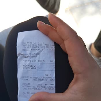 Mağazada Eksik Ve Okunaksız Fiş Sorunu Acil Çözüm Bekliyor