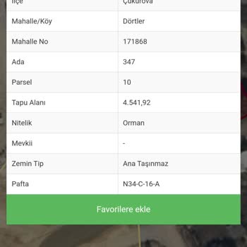 Orman Sahasının Kişisel Kullanımına Son Verilsin