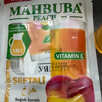 Mahbuba Şeftali Toz İçecekte Topaklanma Ve Sağlık Endişesi