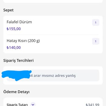 Getir Yemek'te Sipariş İptali Ve Yetersiz Canlı Destek Deneyimi