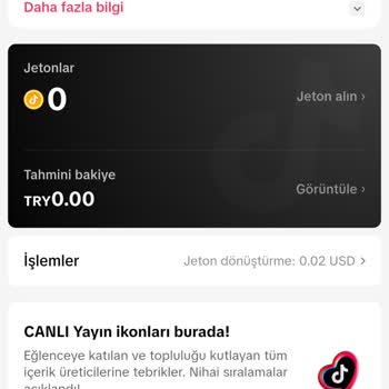 Satın Aldığım TikTok Jetonları Hesabıma Yansımadı