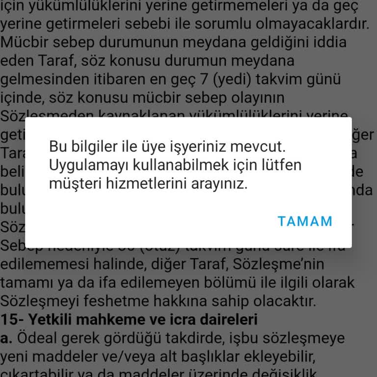 Numaram Silinmediği İçin Kayıt İşlemi Yapılamıyor