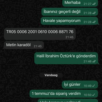Siparişim Gönderilmiyor, İletişime Ulaşılamıyor