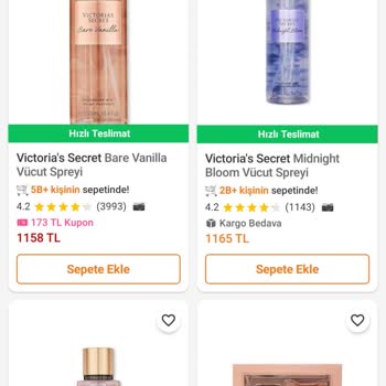 İndirimli Aldığım Parfüm Siparişim Stokta Olmasına Rağmen İptal Edildi