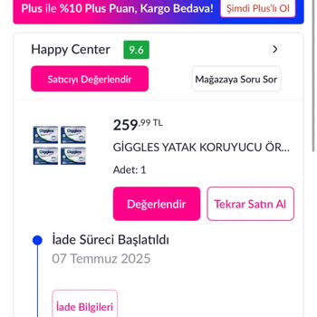 Siparişim Eksik Gönderildi Ve Çözüm Sunulmadı