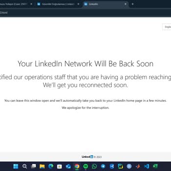 Linkedin Hesabım Haksız Yere Kısıtlandı, Destek Alamıyorum