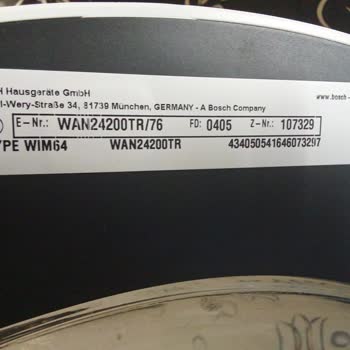 Bosch Çamaşır Makinesi Sıkma Ve Ses Sorunu Çözülmüyor