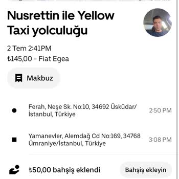 I Face Overcharge On Uber Taxi Due To Driver's Route Choice