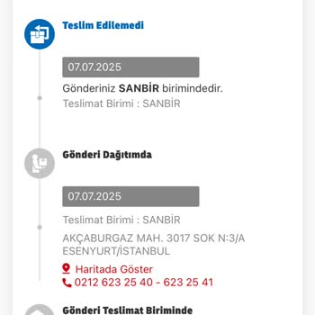 Evde Olmama Rağmen Kargom Teslim Edilmedi, Yanıltıcı Bildirimle Mağdur Edildim