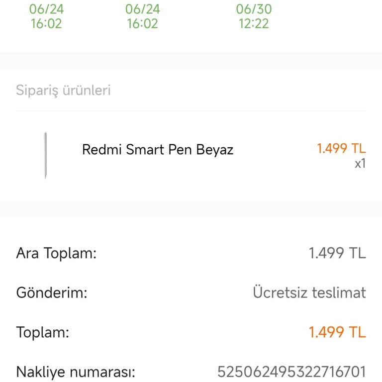 Sipariş Verdiğim Xiaomi Smart Pen 3 Haftadır Teslim Edilmedi
